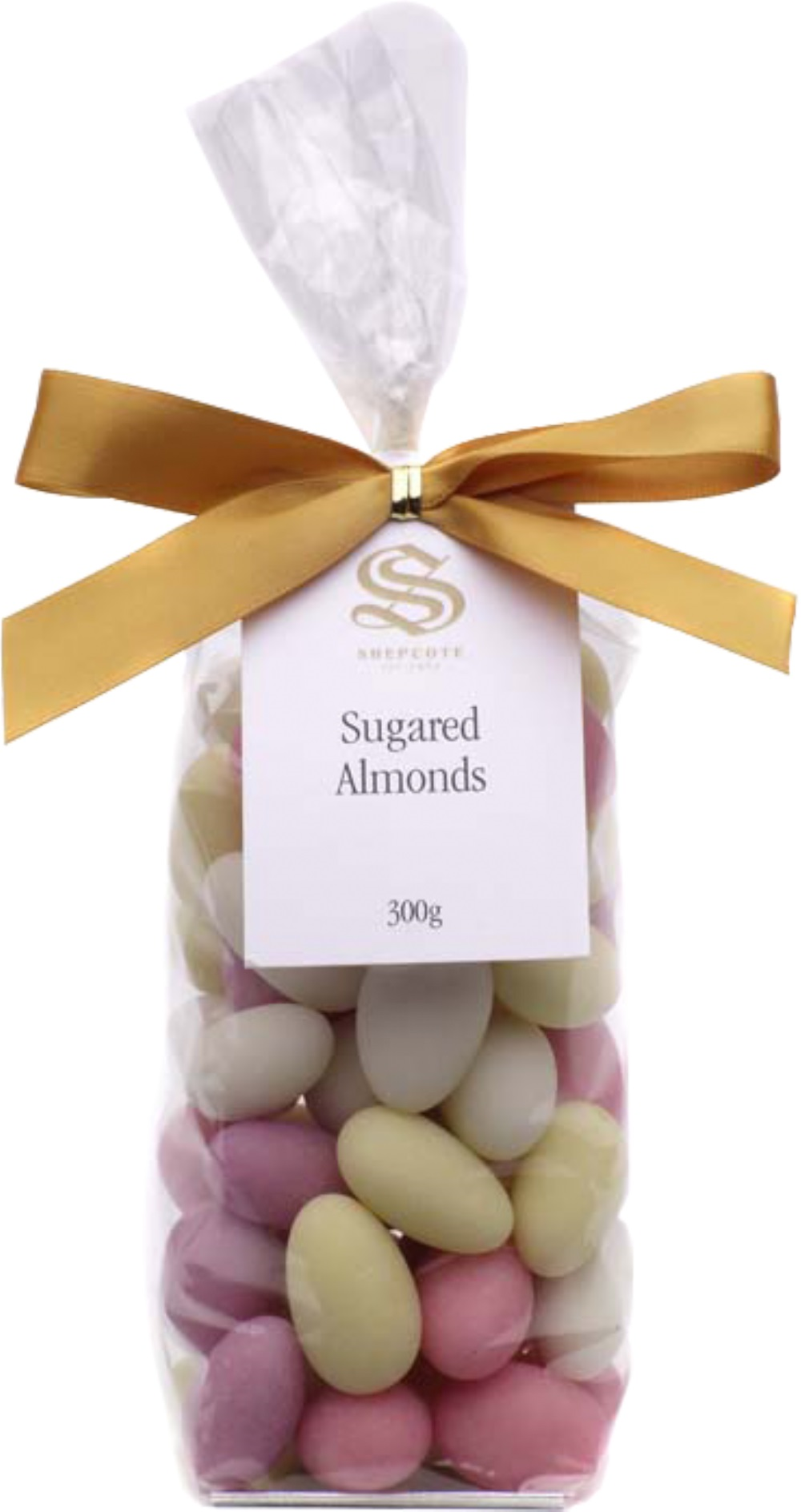 SHEPCOTE SUGAR ALMONDS 300G