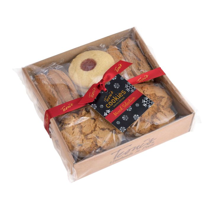TEONIS SEASONAL MIXED SELECTION SHORTBREAD & COOKIES BOX 375G