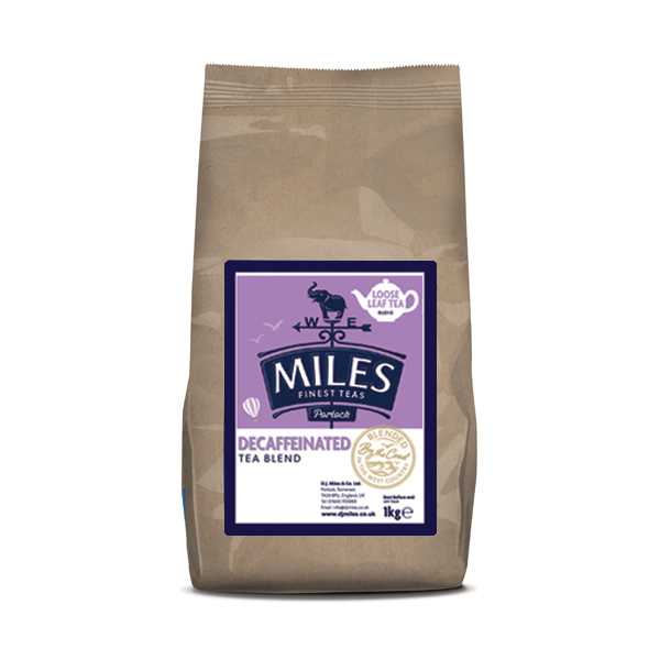 MILES LOOSE DECAFINATED TEA 1KG