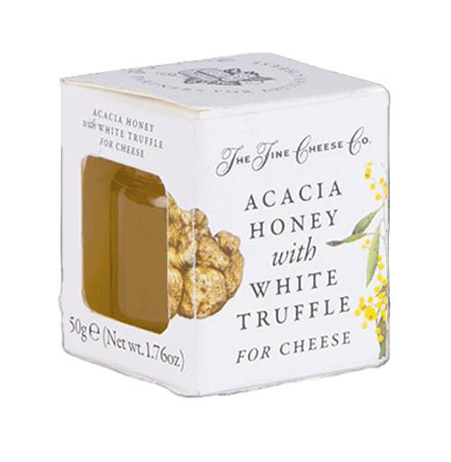 Acacia Honey with White Truffle for cheese by The Fine Cheese Co.