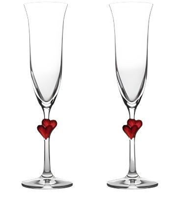 STOLZE LAMOUR HEART GLASSES