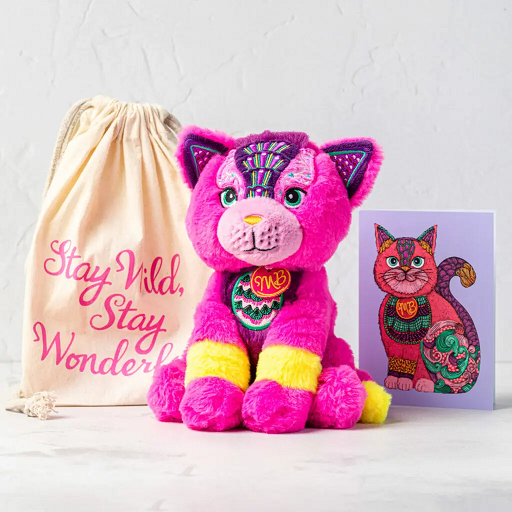 Monty Bojangles Pink Persian Cat gift