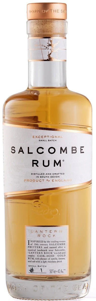 SALCOMBE RUM LANTERN ROCK 70CL 42.4%