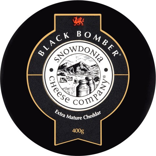 SNOWDONIA BLACK WAX MATURE CHEDDAR 400G