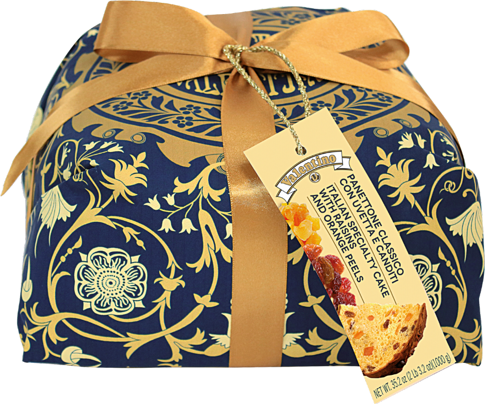 VALENTINO PANETTONE - TRADITIONAL WRAPPED 1KG