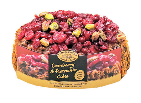 Cottage Delight Cranberry & Pistcahio Cake (image 1)