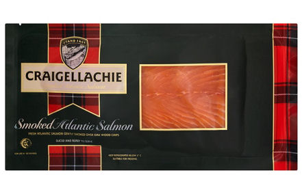 Craigellachie Smoked Atlantic Salmon 250g (image 1)