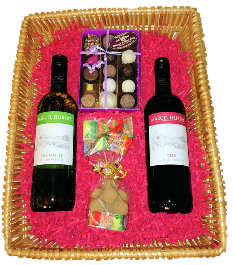 French Wine Giftbox Chocolates and Truffles (image 1)