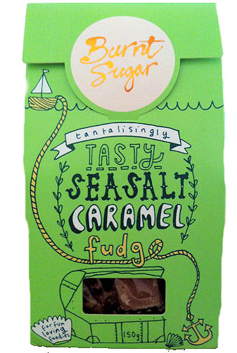 Burnt Sugar Sea Salt Caramel Fudge 