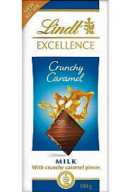 Lindt Excellence Crunchy Caramel 100g (image 1)