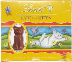 Lindt Katie The Kitten Milk Chocolates 84g 8pc (image 1)