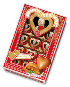 Reber Mozart Hearts 150g 15pc Giftbox