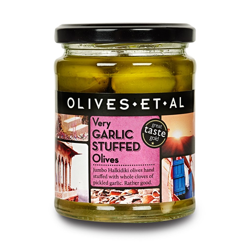 Olives et Al Garlic Stuffed Olives 170g