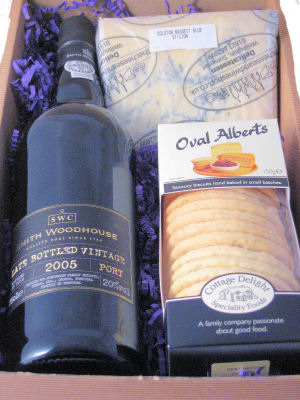 The Cheese And Wine Shop Port And Stilton Giftbox