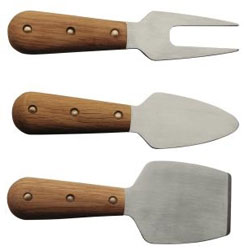 Sagaform Cheese Knives Set 3pc
