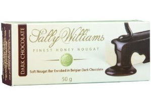 Sally Williams Nougat in Dark Chocolate 50g (image 1)