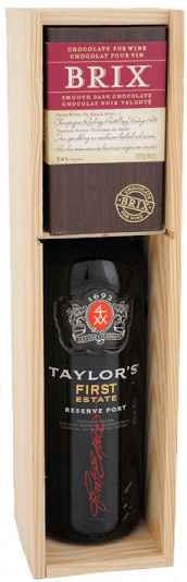 Taylors First Estate Gift Box with Brix Chocolate