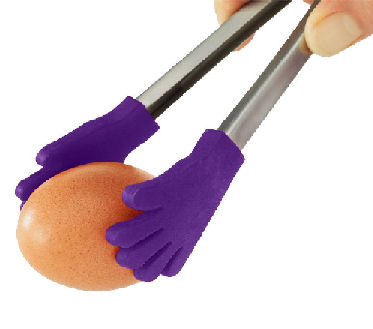 Zeal Mini Tongs Silicon Hands; ideal for picking up Eggs!