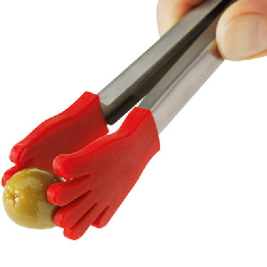 Zeal Mini Tongs Silicon Hands; perfect for picking up Nibbles!