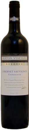 Berton Reserve Cabernet Sauvignon 75cl 14.5%