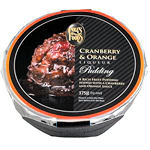 Coles Cranberry Orange Pudding 375g