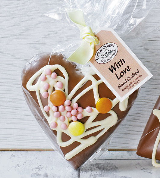 Cottage Delight Chocolate Heart 