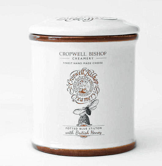 Cropwell Bishop Blue Stilton Ceramic Jar 200g Set of 6
