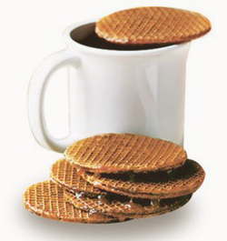 Daelemans Syrup Waffles ... lovely with a Coffee!