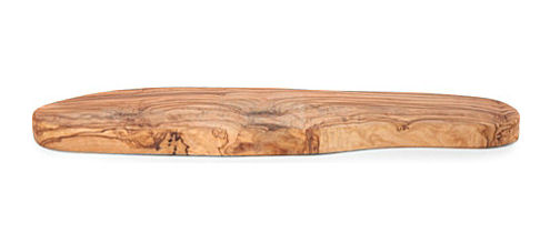 Rustic Olivewood Cheeseboard - Side profile