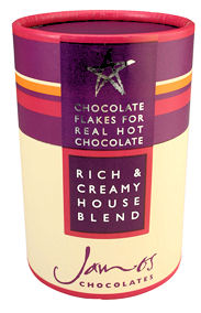 James Drinking Chocolate Flakes 70% Ecuador 250G (image 1)