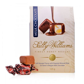 Sally Williams Dark Chocolate Nougat 150g (image 1)