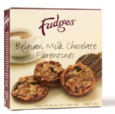 Fudges Milk Chocolate Florentines 140g (image 1)