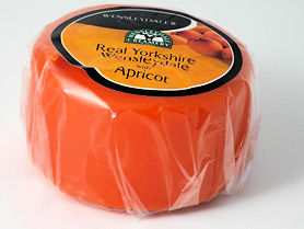 Wensleydale With Apricots Wax Truckle 200g