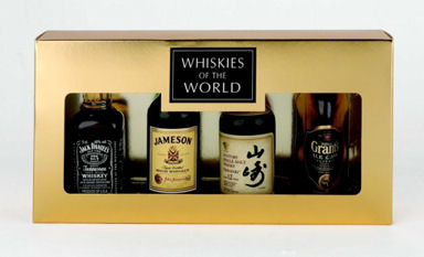 Miniture Whiskys Of The World Selection Pack