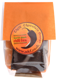 South Devon Chilli Farm Chocolate With Orange 227g (image 1)