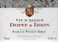 Dopff & Irion Tokay Pinot Gris 75cl 