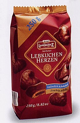 Lambertz Lebkuchen 250g Milk Chocolate (image 1)