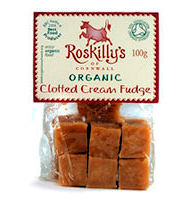 Roskillys Organic Clotted Cream Fudge 100g (image 1)