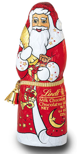 Lindt Milk Chocolate Santa 100g