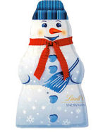 Lindt White Chocolate Snowman 100g