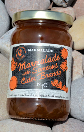 Ottervale Marmalade with Somerset Cider Brandy 350g