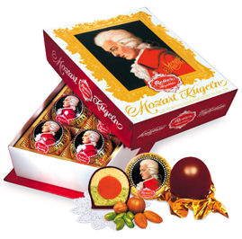 Reber Mozart Kugeln Chocolates 120g 6pc Giftbox