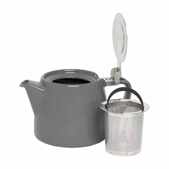 Stump For Life Teapot in Grey