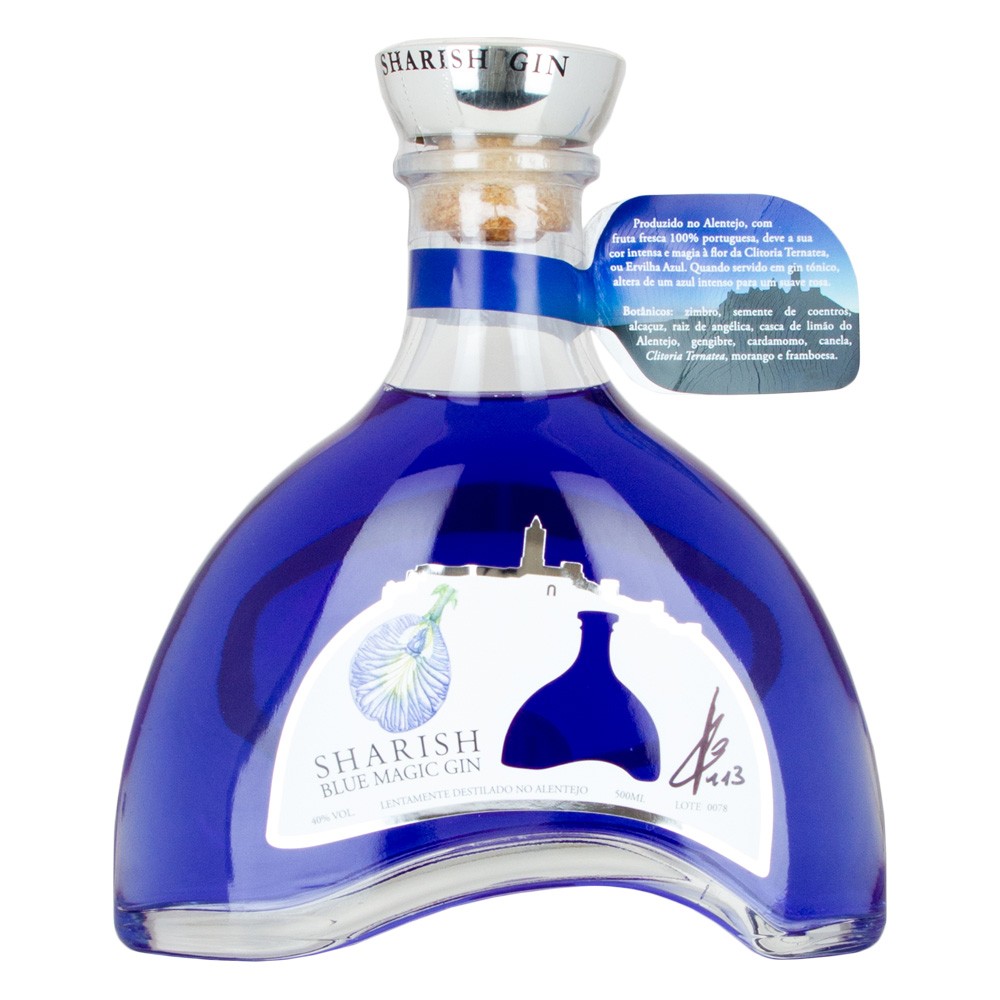 Sharish Blue Magic Gin 70CL