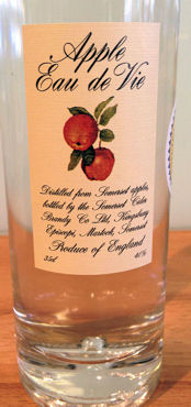 Somerset Cider Brandy Eau De Vie Label