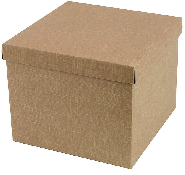 Textured Cardboard Presentation Box