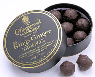 Charbonnel Walker Kings Ginger Truffles 114g (image 1)