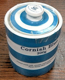 EMPTY Cornish Blue Cheese Pot 200g