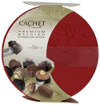 Cachet Assorted Premium Belgium Pralines 400g 