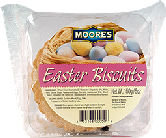Moores Easter Biscuits 150g Cello